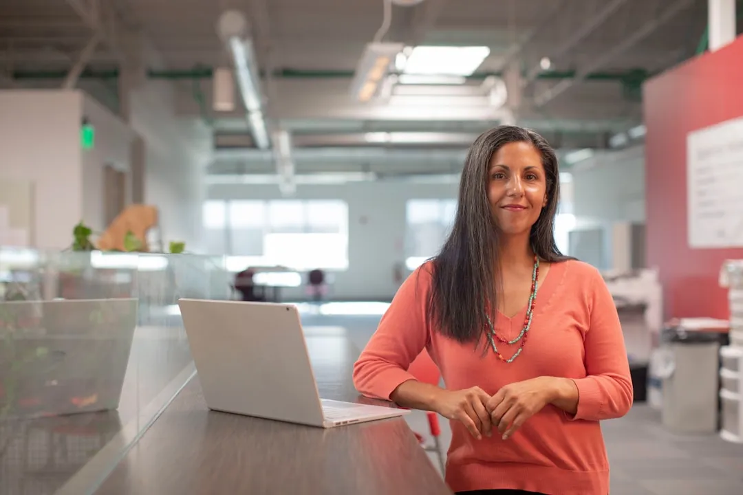 Woman entrepreneur working at her small business