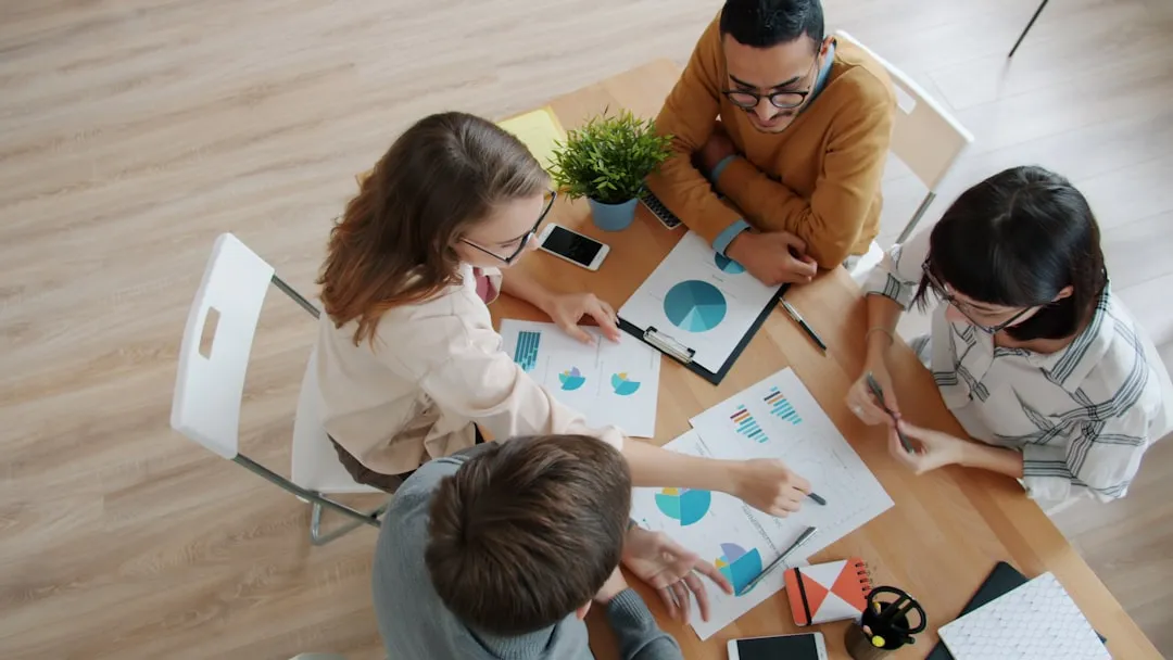 Women of color entrepreneurs in a business planning meeting